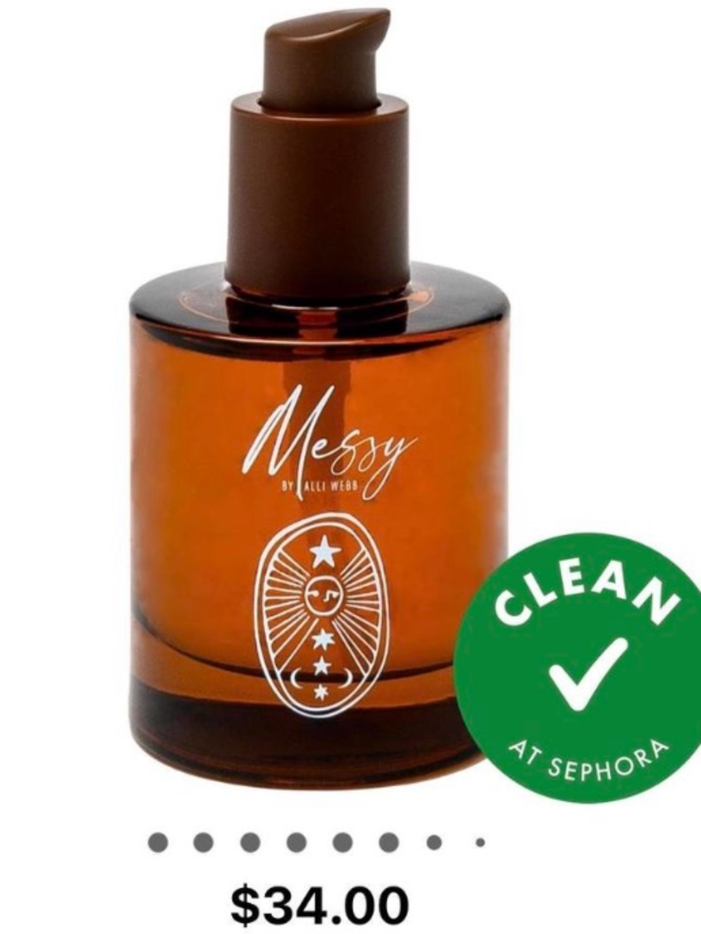 Messy by Allie Webbe  Hai Serum in Pump Bottle NEW! FULL SIZE!